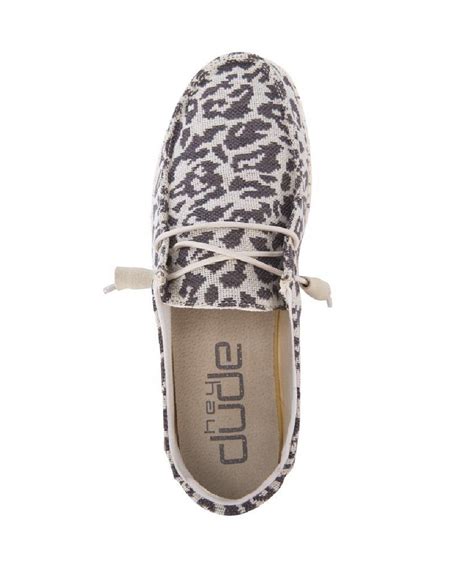 hey dude womens wendy jungle grey cheetah cleary s shoes and boots