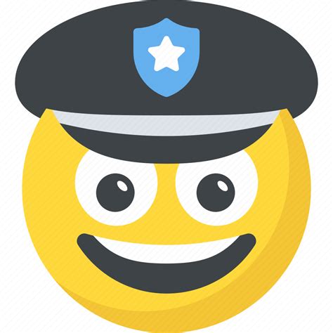 Emoji Emoticon Grinning Laughing Police Officer Icon Download On