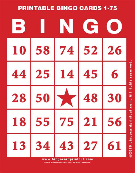 We did not find results for: 100 Printable Bingo Cards 1-75 | Printable Bingo Cards