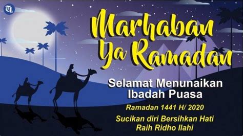 Kumpulan Ucapan Selamat Ramadhan Atau Puasa 2020 Cocok Untuk Keluarga