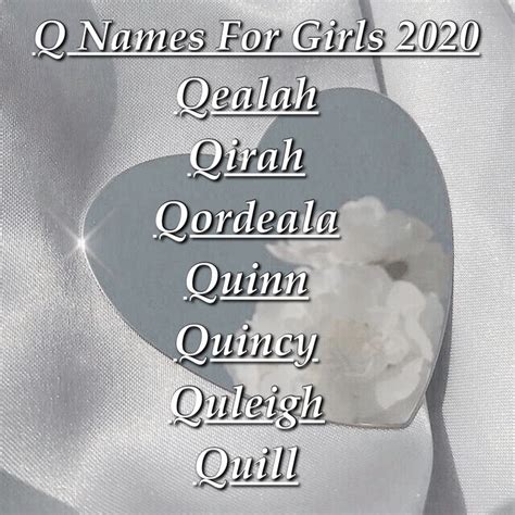 Q Names For Girls 2020 Name Inspiration Old Fashioned Baby Names