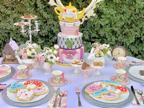 Karas Party Ideas Alice In Wonderland Birthday Tea Party Karas