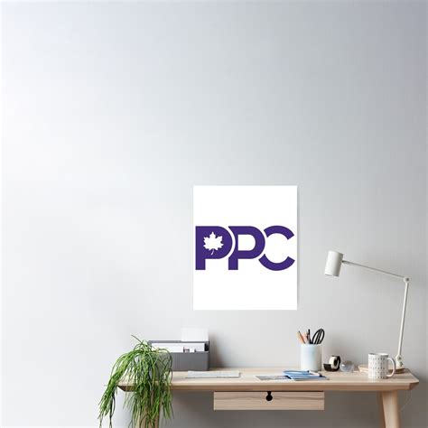 Party Ppc Peoples Party Of Canada Poster For Sale By Doacts Redbubble