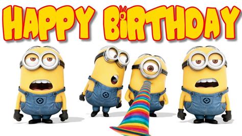 minions birthday | Happy birthday minions, Minions, Minions singing