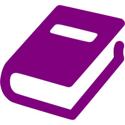 Purple Book Icon Free Purple Book Icons