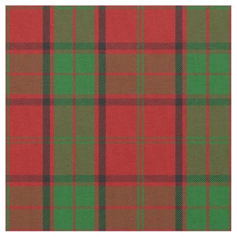 Clan Maxwell Scottish Tartan Plaid Fabric