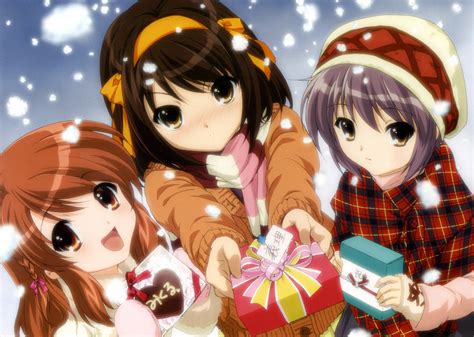 Haruhi And Her Friends Christmas Anime Anniewannie Photo 30323292