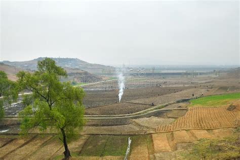 North Korea Countryside Stock Image Image Of Crop 183760445