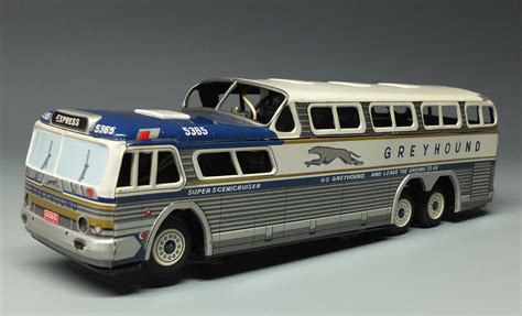 Sold Price Super Scenicruiser Tin Greyhound Bus March 6 0120 1100