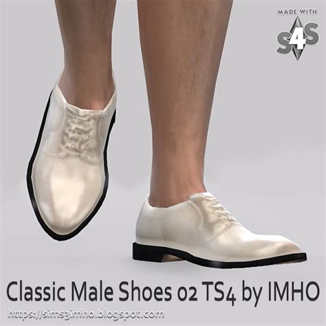 Imho Sims Classic Male Shoes 02 Ts4 By Imho