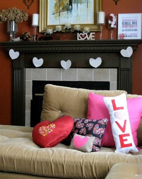 42 Cute Valentine Decoration For Your Living Room Homyhomee