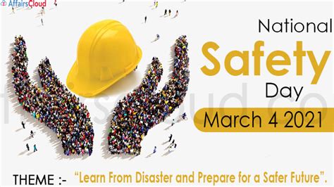 National Safety Day 2021 March 4