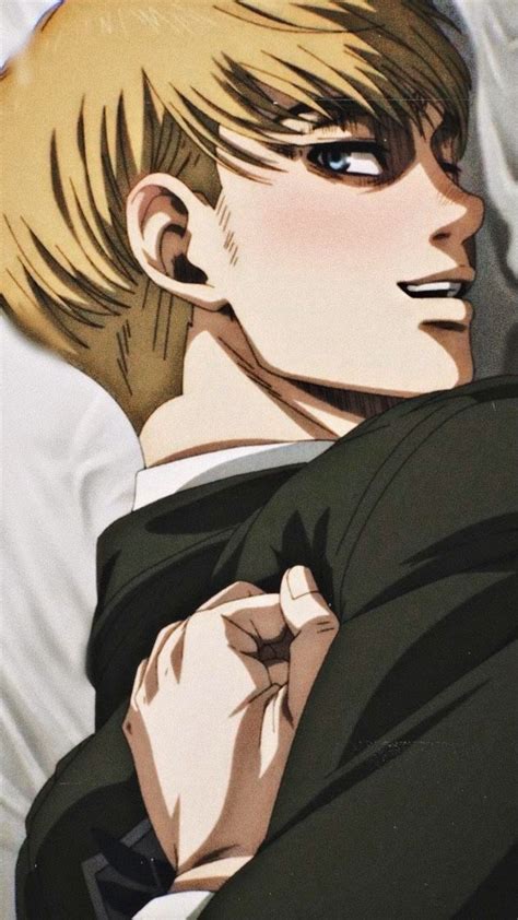 Armin Arlert Pinned Down Smirk Armin Attack On Titan Anime