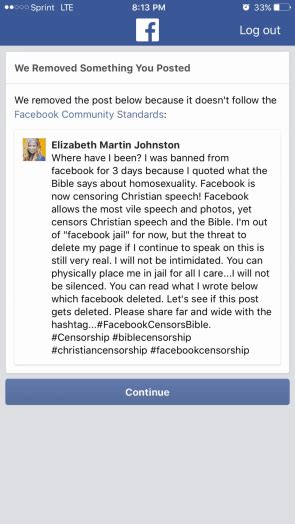 facebook s anti conservative bias christian homeschool mom s account suspended over posts