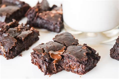 Fudgy Black Bean Brownies Savoring Health Recipe Rich And Chocolatey