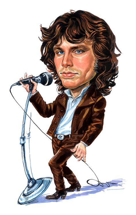 Jim Morrison Painting By Art Pixels