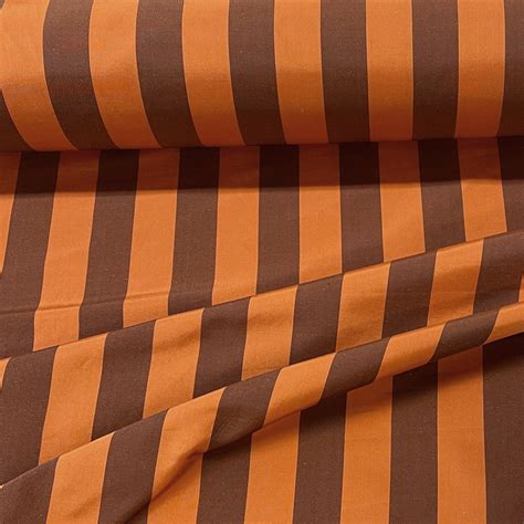 Orange Spice Silk Taffeta Stripe Renaissance Fabrics