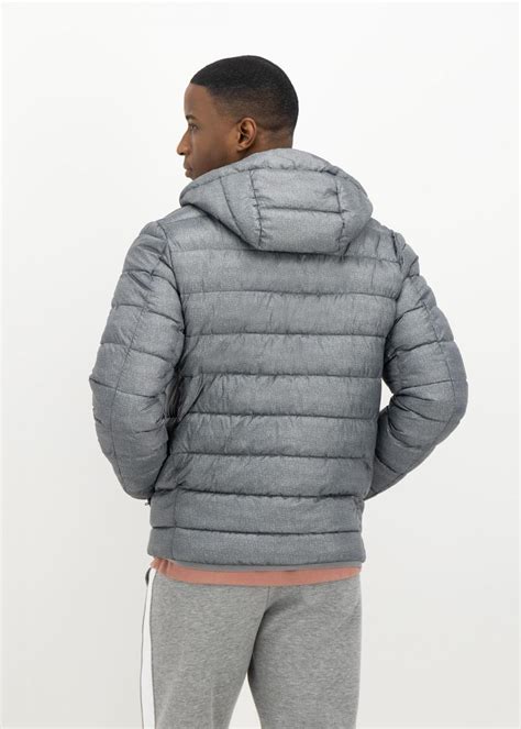 Mens Jackets And Coats Woolworths Hooded Puffer Grey Langolodelpane