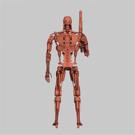Terminator T 800 Endoskeleton For 3d Printing 3d Model 3d Printable