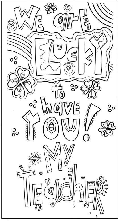 8 Of The Best Teacher Appreciation Coloring Pages Coloring Pages