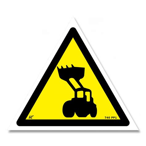 Hazardous construction equipment pictogram indication board - SBE Direct