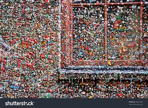 All Types Chewing Gum Stuck On Stock Photo 44822344