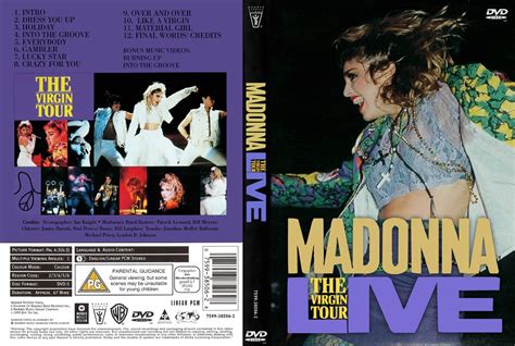 Vinisketches Dvd Madonna The Virgin Tour