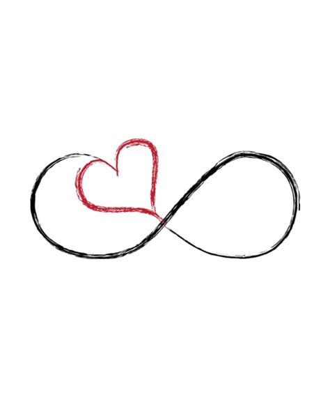 Heart Infinity Love Sticker By Marina Battista