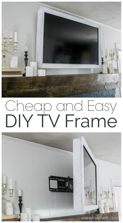Whether it's a roku, chromecast, or fire tv, you can approximate the frame tv experience. How to build a cheap and easy TV frame that swivels ...