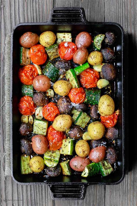 The vegetable oil alternatives enumerated above might be the most popular, but if you don't have time to look for them, there are more creative ways of replacing vegetable oil in your recipe. Italian Oven Roasted Vegetables Recipe (w/ Video)| The ...