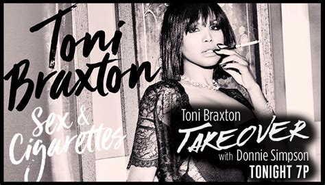 Toni Braxton Premieres Her New Album Sex And Cigarettes With Donnie Simpson In The