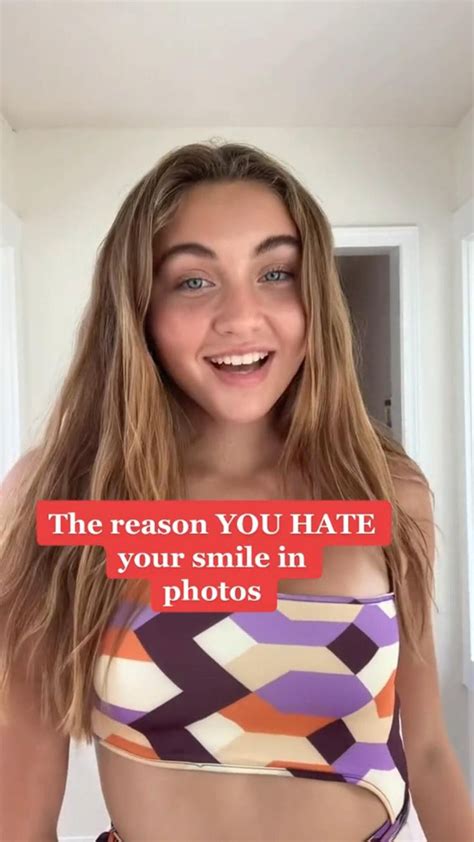 How To Make A Natural Smile You Will Love Photo Smiling Tips Riley Gaynor Modeling Tips