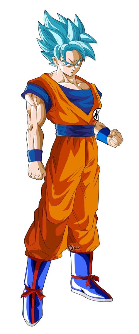Goku Super Saiyajin Blue By Naironkr On Deviantart En 2020