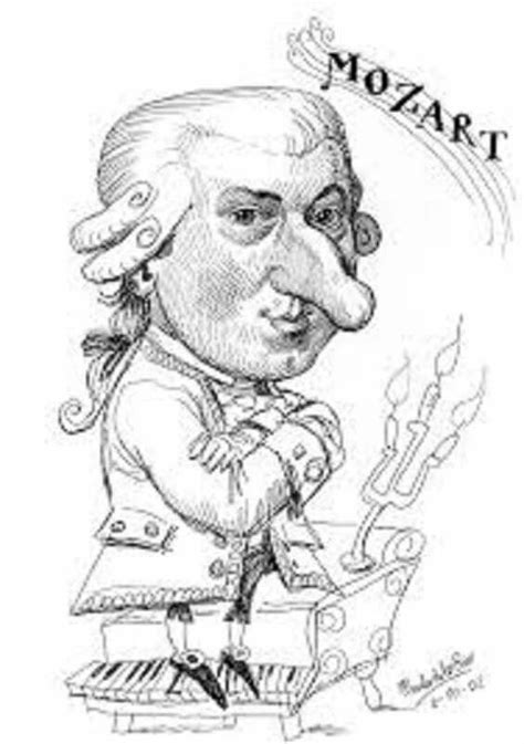 10 Dibujos De Mozart