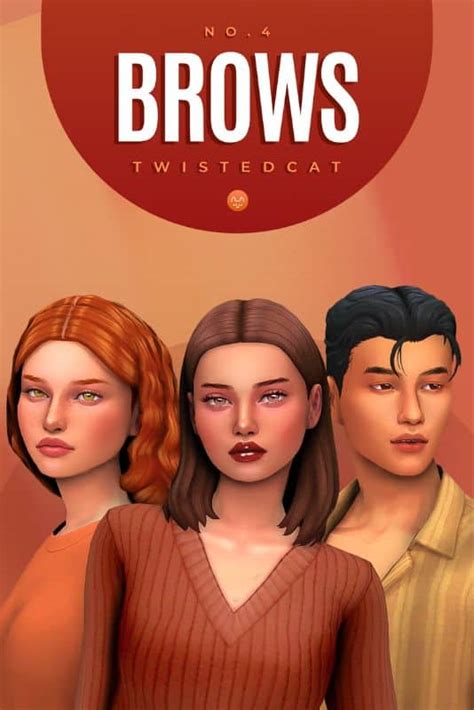 23 Sims 4 Eyebrows For The Perfect Brows We Want Mods
