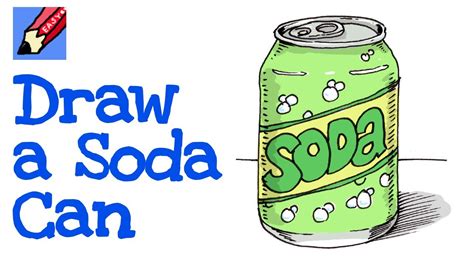 How To Draw A Soda Can