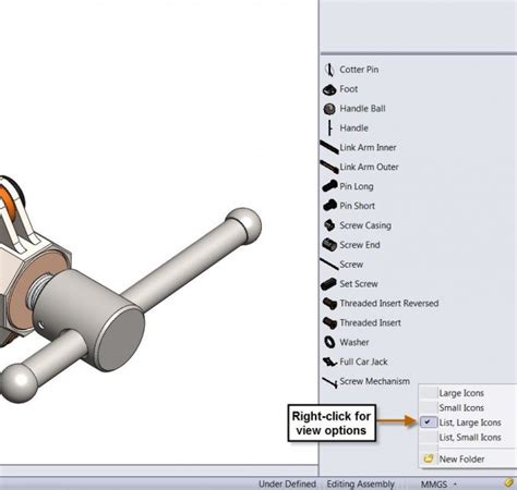 Using The Solidworks Design Library For Quick Access To Files
