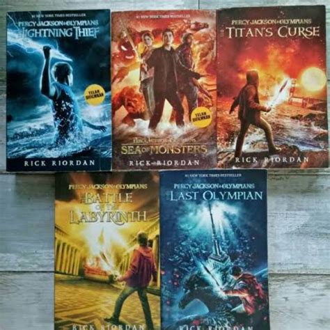 Jual Indonesia Buku Novel Seri Percy Jackson Lightning Thief Sea
