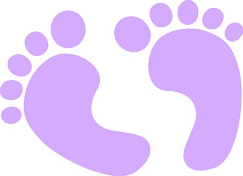 Baby Footprint Template Clipart Best