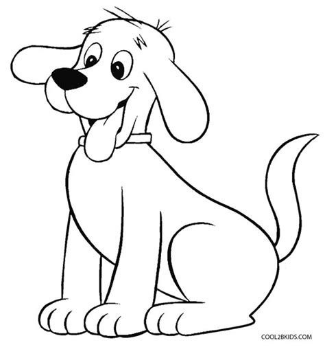Desenho De Cachorro Para Colorir Facil Pdmrea