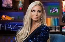 camille grammer mason housewives bravotv stuns plunging grammers