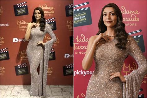 Kajal Aggarwal On Her Wax Statue At Madame Tussauds Singapore The Resemblance Is Uncanny