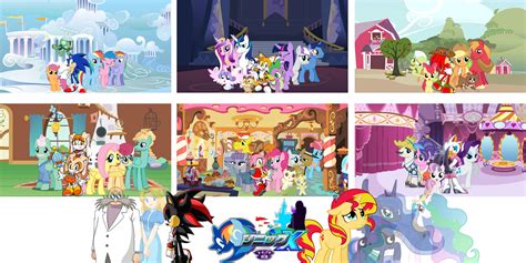 Do not edit or otherwise alter: Sonic and My Little Pony : Mane 6 have parents by ...