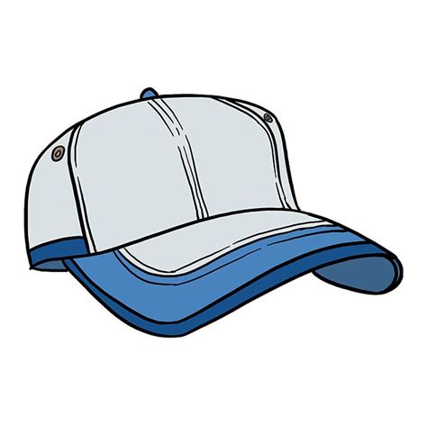 How To Draw A Baseball Cap Really Easy Drawing Tutorial Drawing