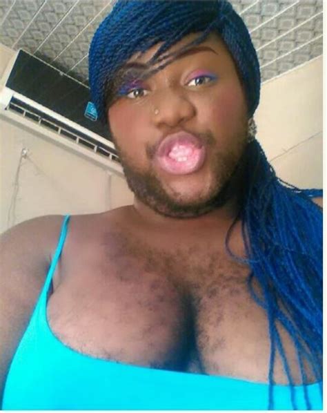 Self Acclaimed Hairiest Woman Queen Okafor Shares New Photos To Mark