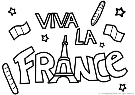 France 1 Coloring Pages 24