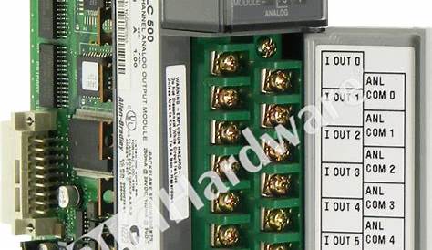 PLC Hardware: Allen-Bradley 1746-NO8I SLC 500 8 Analog Current Output