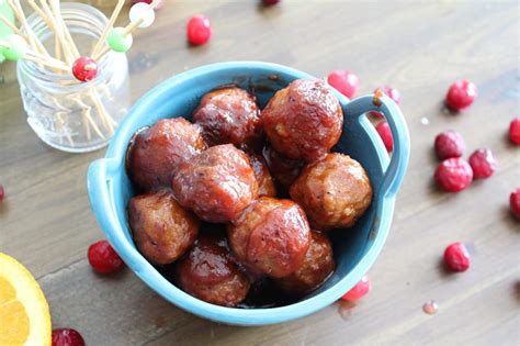 Slow Cooker Cranberry Meatballs Us Cranberries