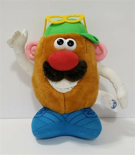 Vtg Mr Potato Head W Glasses Stuffedplush Toy Hasbronanco Toy