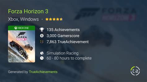 Forza Horizon 3 Achievements Trueachievements